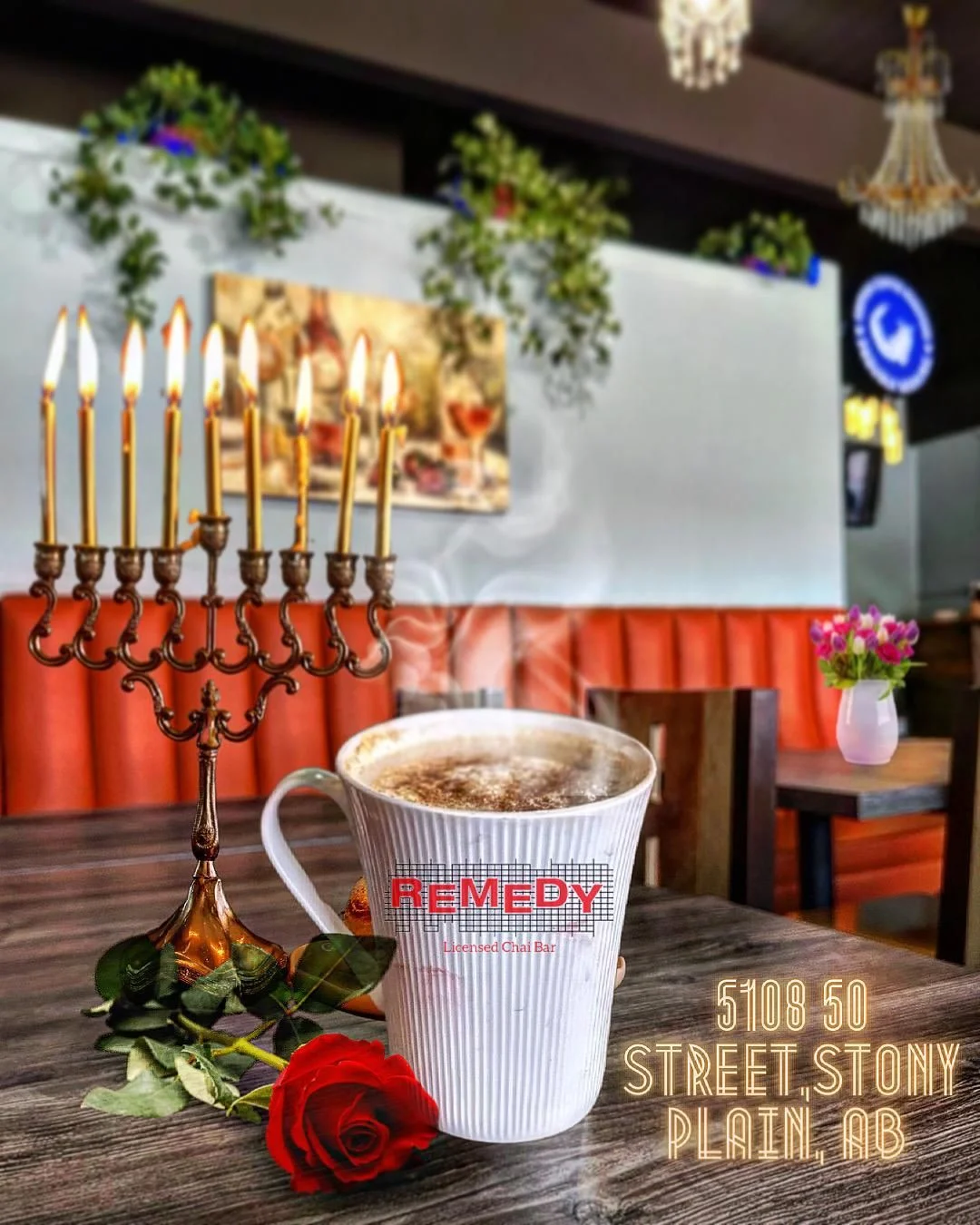 Remedy Chai at Chatters Cafe